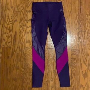Purple Fabletics Leggings